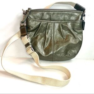 **SOLD**Coach Metallic Crossbody Bag
